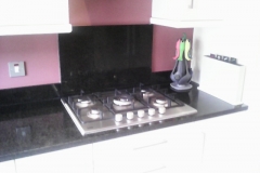 Indian Black Granite Worktop, Upstands & Splashback