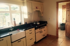 Tan Brown Granite Worktop, Upstands, Ogee Edge Profile & 1/2 Recessed Draining Board