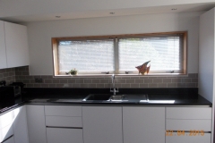 Crystal Black Quartz Worktop & Upstands