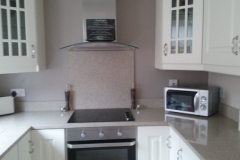 Crystal Zebra Quartz Worktop, Upstands & Splashback