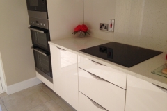 Crystal Reef Quartz Hob Section, Upstands & Splashback