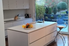 20mm Crystal Ivory Quartz Worktop & Upstands