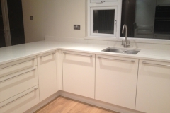 Crystal Salt Quartz Worktop, Upstands & Window Board