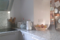 Serra Quartz Worktop, Upstands & Splashback