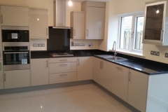 Black Pearl Granite Worktop, Upstands & Splashback