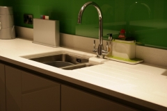 Crystal Ivory Quartz Worktop & Upstands