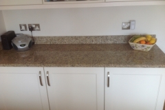 Venician Gold Granite Sink Section with Upstands & Window Board