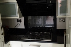 Indian Black Granite Worktop with Upstands & Splashback