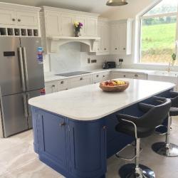 Venatino Quartz Worktop, Upstands & Splashback
