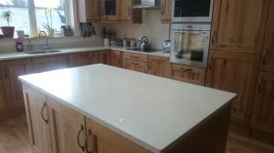 Crystal Reef Quartz Worktop