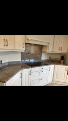 Astoria Ivory Granite Worktop, Upstands & Splashback