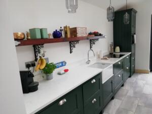 Valley White Quartz Worktop & Upstands