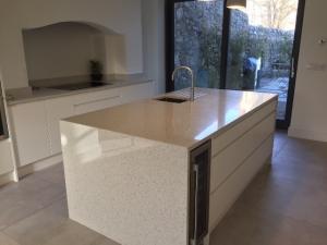 Crystal Pepper Quartz Worktop