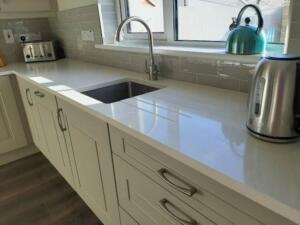 Crystal Salt Quartz Worktop