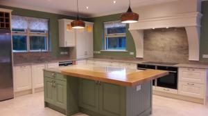 Astoria Ivory Granite Worktop, Upstands, Splashback & Window Board