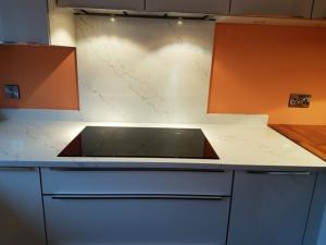 Venatino Quartz Worktop, Upstands & Splashback
