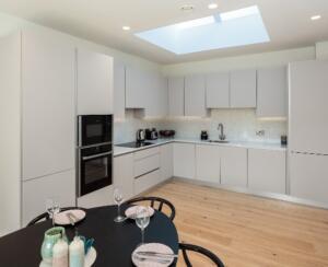 20mm Valley White Quartz Worktop & Wall Cladding