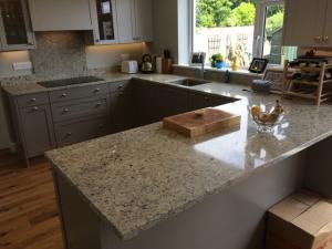Moon Light Granite Worktop, Upstands & Splashback