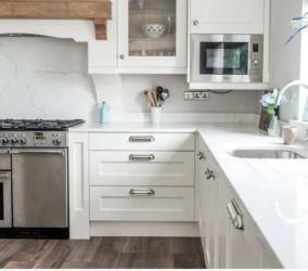 Misterio Quartz Worktop, Upstands & Splashback