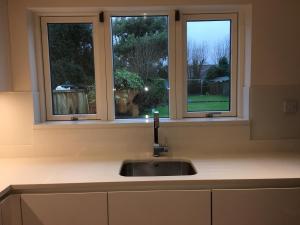 Crystal Salt Quartz Worktop, Upstands & Window Board