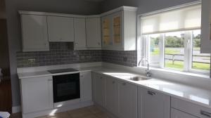 Crystal Ivory Quartz Worktop & Upstands