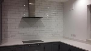 Crystal Ivory Quartz Worktop & Upstands