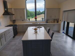 Silver White Quartz Worktop