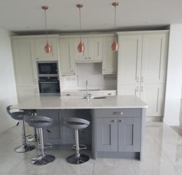 Valley White Quartz Worktop, Upstands & Splashback